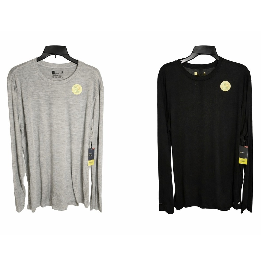 Xersion LOT of 2 | NEW LARGE Long Sleeve Training Shirts Mens Athletic Quick-Dri